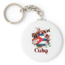 Butterfly Cuba Key Chain