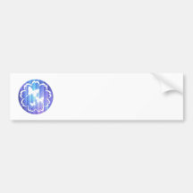 Butterfly Design Bumper Sticker