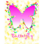 Butterfly design shirt