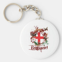 Butterfly England Key Chain