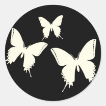 Butterfly Envelope Enclosure Stickers