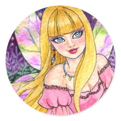Butterfly Fairy Fantasy Stickers by Ann Howard by yenart