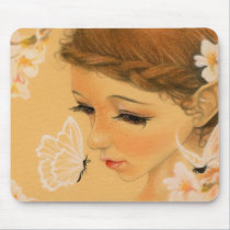 Butterfly fairy kisses Mousepad mousepads