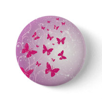 Butterfly Fantasy Button