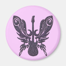 BUTTERFLY FANTASY GUITAR MAGNETS