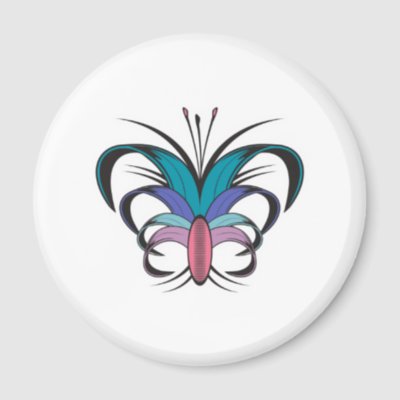 Butterfly Flower Tattoo Design