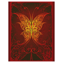 butterfly personalized flyer