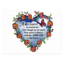 Butterfly from Heaven Post Card