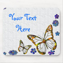 Butterfly Frost Mousepad