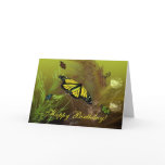 Butterfly Garden 2, Happy Birthday! Greeting Cards