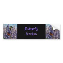 Butterfly Garden Bumper Sticker