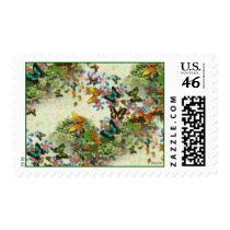 BUTTERFLY GARDEN Design stamps