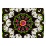 Butterfly Garden Kaleidoscope Note/Invitation Card