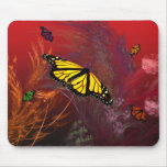 Butterfly Garden Mousepad