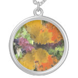 BUTTERFLY GARDEN NL4 Yellow Butterfly Design Necklaces