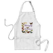 Butterfly Gardener Saying Apron