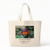 Butterfly - Gentleness Tote Bags