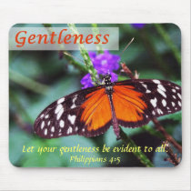 Butterfly - Gentleness Mouse Pad
