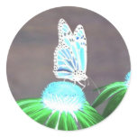 Butterfly ghost - sticker