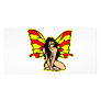 Butterfly Girl Tattoo Photo Card
