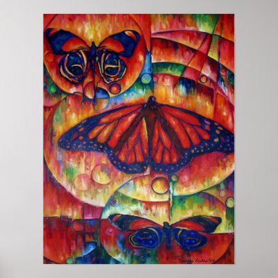 Butterfly Glory - Canvas Print by TimothyOrikri