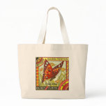 BUTTERFLY GOLDEN PUMPKIN TOTE BAG
