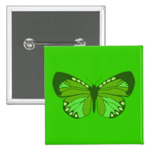 Butterfly Greens Pins