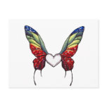 Butterfly Heart Post Card