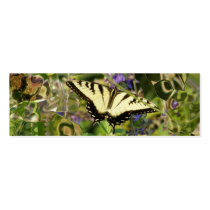 Butterfly Imagination Bookmark Business Card Templates