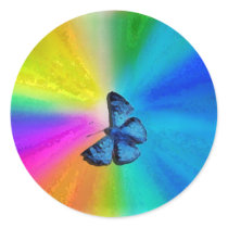 butterfly in the sky