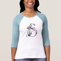 Butterfly Initial S Tshirt