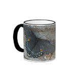 Butterfly initial template mug