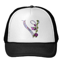 Butterfly Initial V Hats