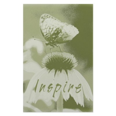 Butterfly Inspire Customized Stationery by time2see