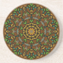 Butterfly Kaleidoscope coasters