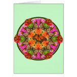 Butterfly Kaleidoscope Greeting Card