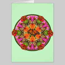 Butterfly Kaleidoscope cards