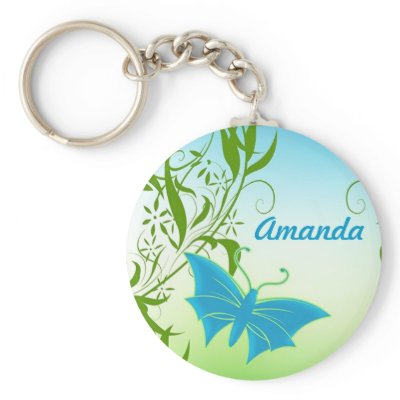 Butterfly Keychain by Mimmis
