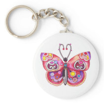 Butterfly Keychain