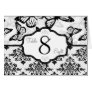 Butterfly Kisses Bold Table Card