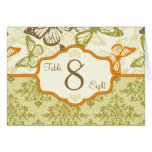 Butterfly Kisses Charming Table Card 2