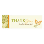 Butterfly Kisses Charming TY Skinny Card Business Cards