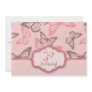 Butterfly Kisses Invitation