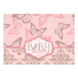 Butterfly Kisses Petal Invitation Card