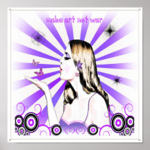 Butterfly Kisses Poster