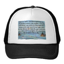 Butterfly legend mesh hat