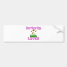 Butterfly Lover Bumper Stickers