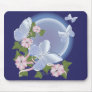 Butterfly Moon Beams Mouse Pads