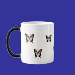 Butterfly Morphing mug CHANGES when hot!