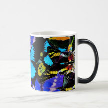 Butterfly Mosaic Coffee Mugs
